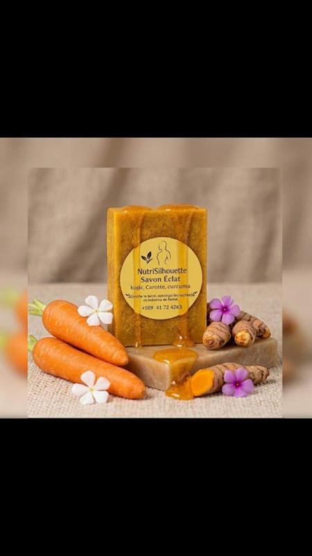 Savon éclatant