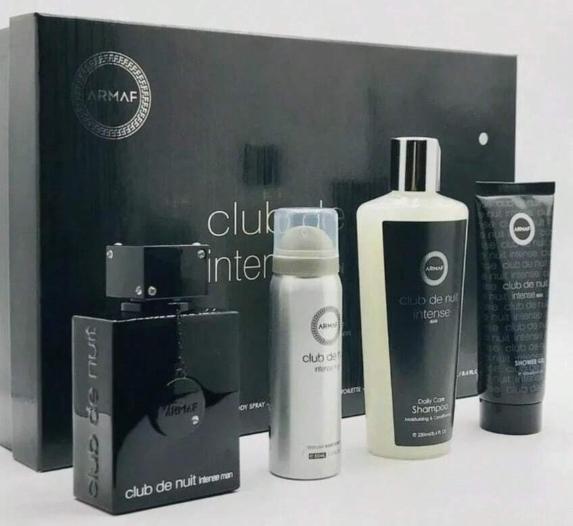 Armaf Club De Nuit Intense Man 4PC Gift Set For Men